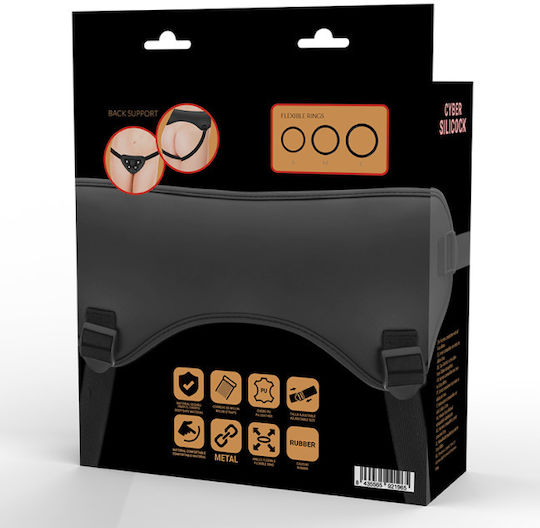 Cyber Silicock Harness σε Μαύρο Χρώμα