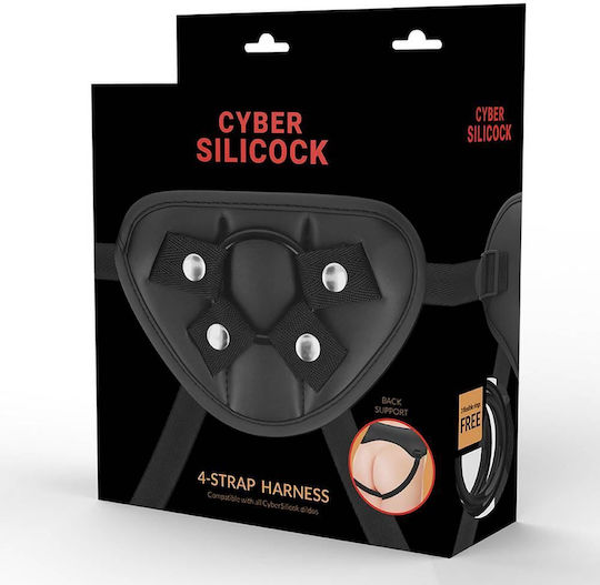 Cyber Silicock Harness σε Μαύρο Χρώμα