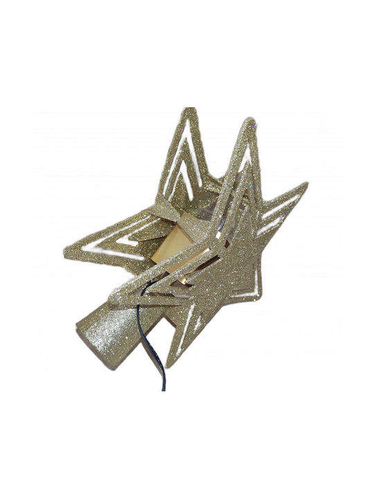 Hanging Ornament Star White Illuminated