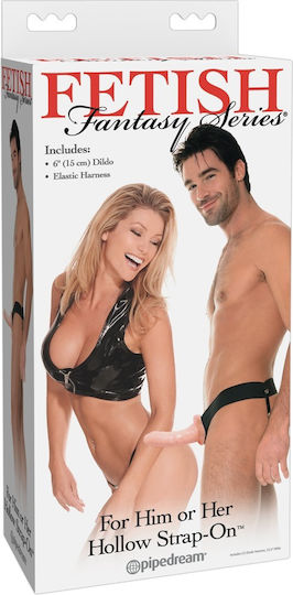 Pipedream Fetish Fantasy Series For Him or Her Harness with Dildo 15cm in skin color