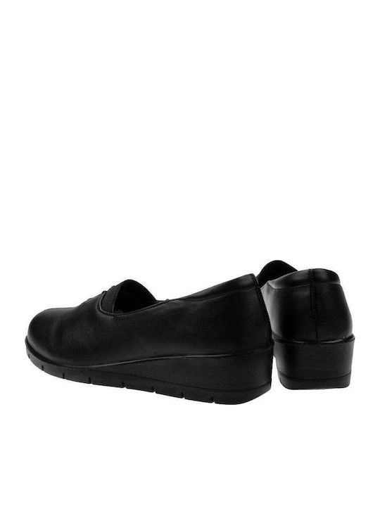 Slip-On-uri Anatomici Pentru Femei De Piele Negre