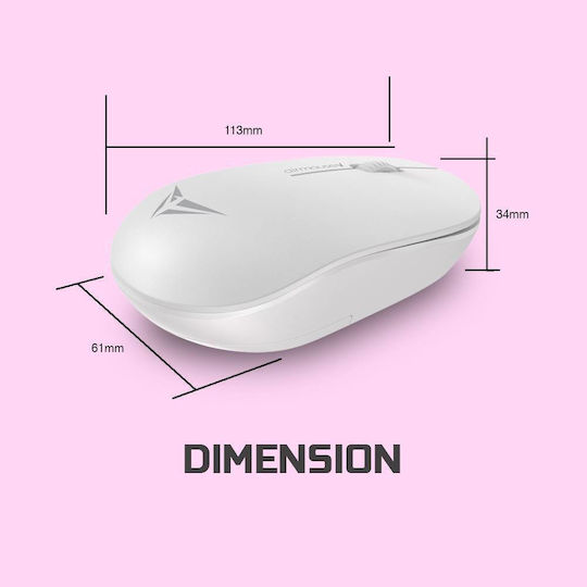 Alcatroz Airmouse V Wireless Ergonomic Mouse White