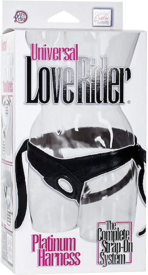Calexotics Universal Love Rider Platinum Harness Harness in Black Color