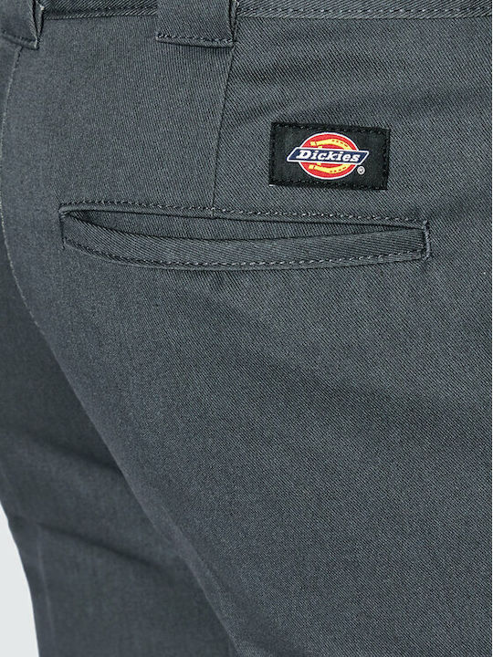 Work Trousers in Slim Fit Gray
