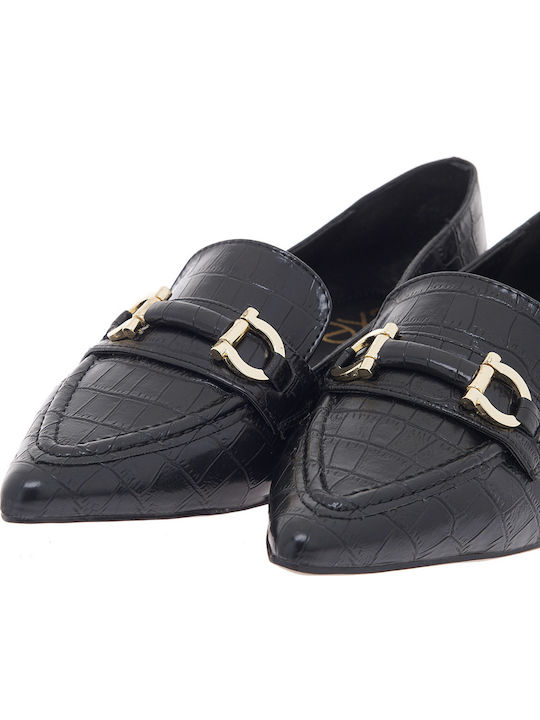 Verona 171 Γυναικεία Loafers σε Μαύρο Χρώμα