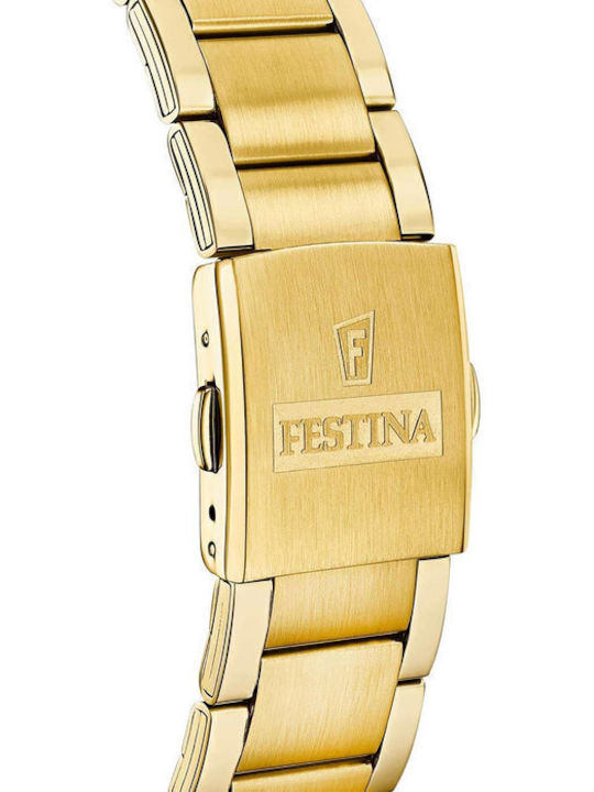 Festina Ρολόι Μπαταρίας με Μεταλλικό Μπρασελέ Festina Ρολόι Μπαταρίας με Μεταλλικό Μπρασελέ