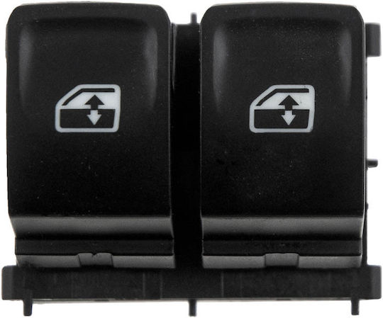 NTY Fensterheberschalter Auto für Volkswagen Handwerker / Golf 4pin Schwarz