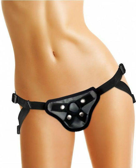 Sportsheets Entry Level Strap On Waterproof Harness σε Μαύρο Χρώμα
