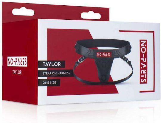 No Parts Taylor Gurtzeug in Schwarz Farbe