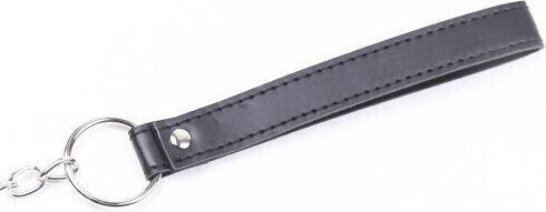 Naughty Toys Cock Ring Schwanz Leder Black