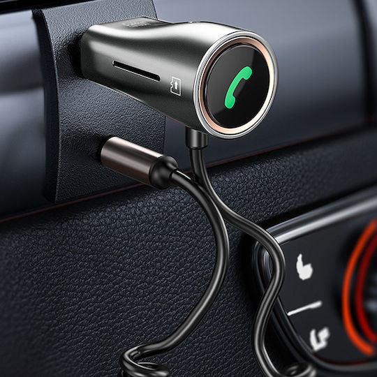 Earldom Bluetooth Receiver with 3.5mm Jack Output Port and Microphone