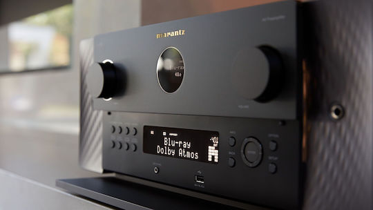 Marantz Cinema 40 Home Cinema Amplifier 4K/8K 9.2 Channels 125W/8Ω 165W/6Ω with HDR and Dolby Atmos Black