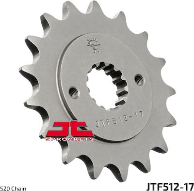 JT Sprockets Vorderes Ritzel 17 Zähne für Kawasaki KLE 500