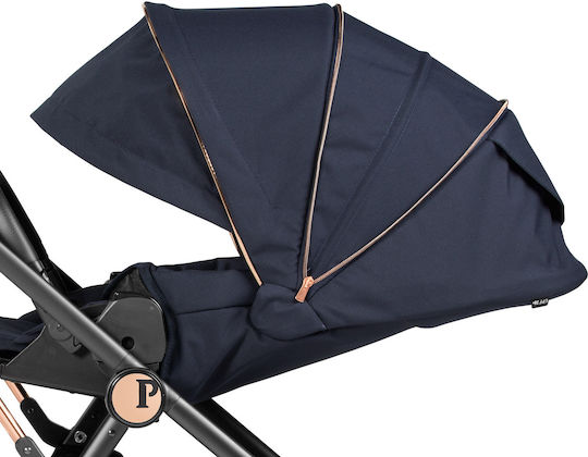 Peg Perego Vivace Ρυθμιζόμενο Καρότσι Μωρού Kατάλληλο για Nεογέννητο Blue Shine 9.4kg
