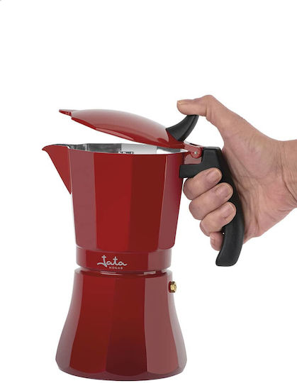 Jata Μπρίκι Espresso 12cups Κόκκινο