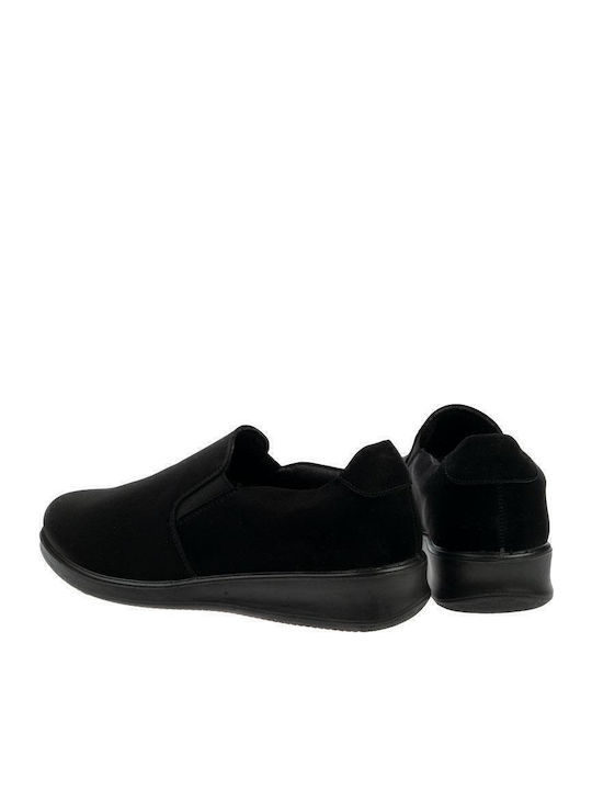 Sarla Γυναικεία Slip-On Μαύρα