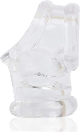 Oxballs Powersling Cock Ring Cocoș și testicule Clear