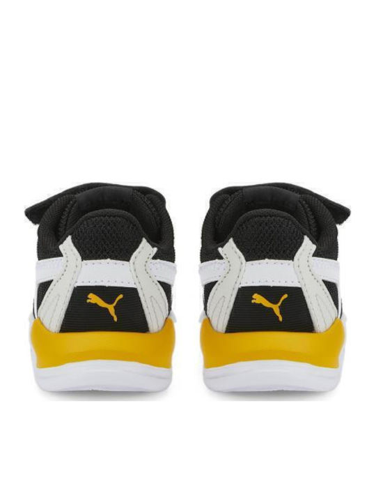 X-Ray Speed Lite Kids Sports Shoes Running with Hoop & Loop Closure Black