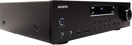 Aiwa AMR-200DAB/BK Power Amplifier Hi-Fi Amplifier Stereo 100W/4Ω Black