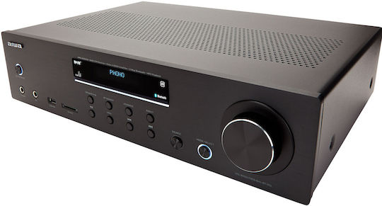 Aiwa AMR-200DAB/BK Power Amplifier Hi-Fi Amplifier Stereo 100W/4Ω Black