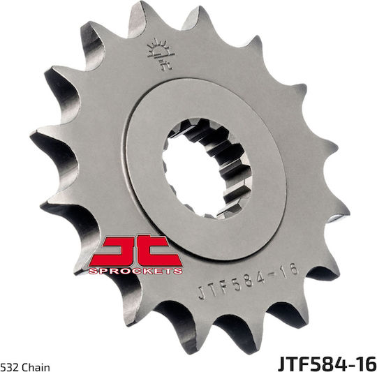 JT Sprockets Front Sprocket 16 Teeth for Yamaha YZF-R6