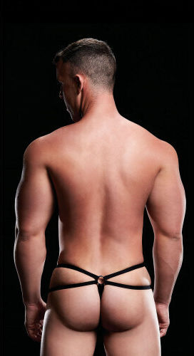 Envy Menswear Low Rise G-String Black
