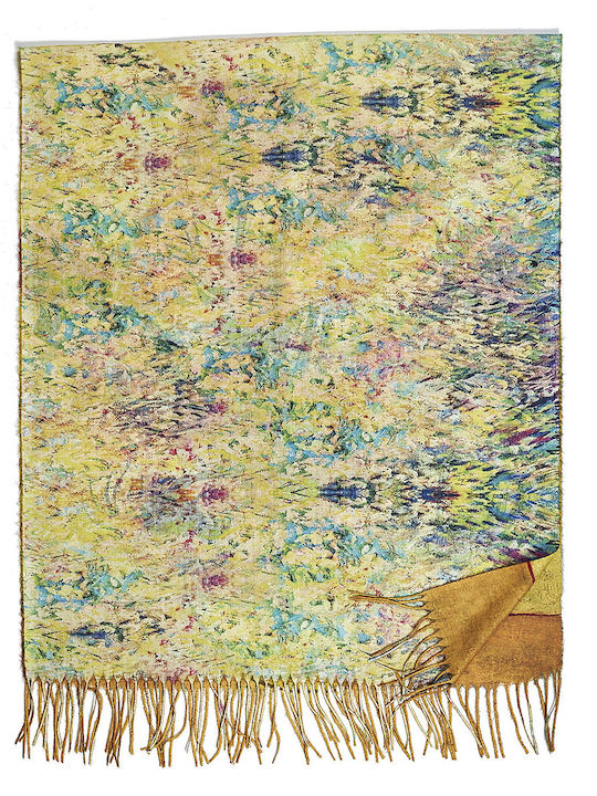Sequoia Γυναικεία Πασμίνα Διπλής Όψης Van Gogh Sunflowers (1887) 06-28 multi color