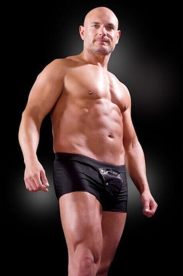 Pipedream Beefy Brief with Penis Ring Herren Sexy Boxer Schwarz PD4744-00