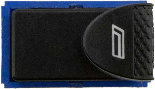 NTY Διακόπτης Παραθύρων Αυτοκινήτου για Fiat Albea / Palio 6pin Μαύρο