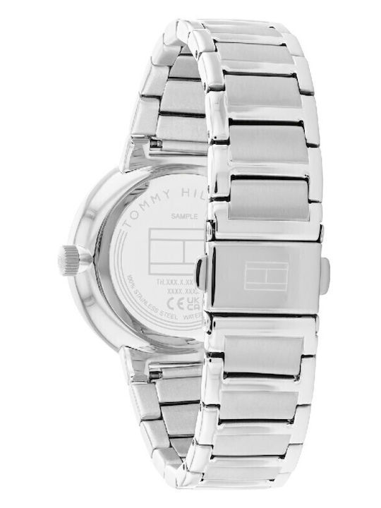 Tommy Hilfiger Joy Women's Watch Chronograph with Silver Metal Bracelet