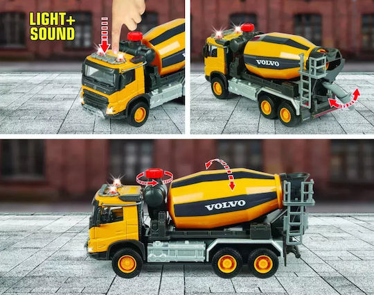 Majorette Volvo Cement Mixer Truck Concrete Mixer For 3+ Years Old