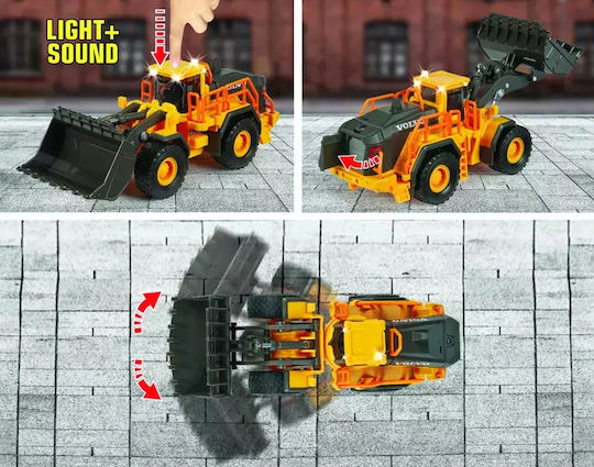 Majorette Μπουλντόζα Volvo Wheel Loader Φορτηγό 1:43 για 3+ Ετών