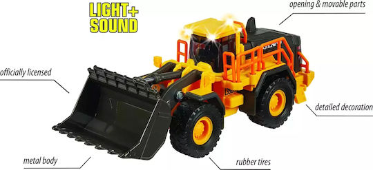 Majorette Μπουλντόζα Volvo Wheel Loader Φορτηγό 1:43 για 3+ Ετών