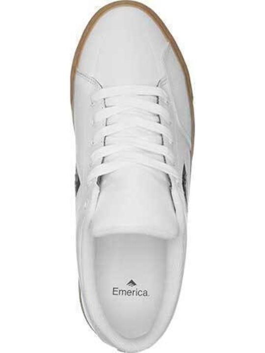 Temple Herren Sneakers Weiß