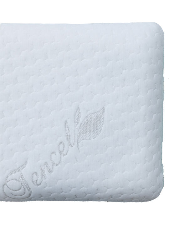 Como felt & wadding producers Tencel Bed Pillow Memory Foam Anatomic 40x60x12cm