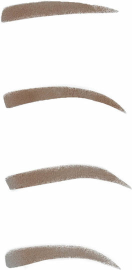 Revolution Beauty Brow Powder Stamp and Stencil Kit Στυλό για Φρύδια Dark Brown 0.65gr