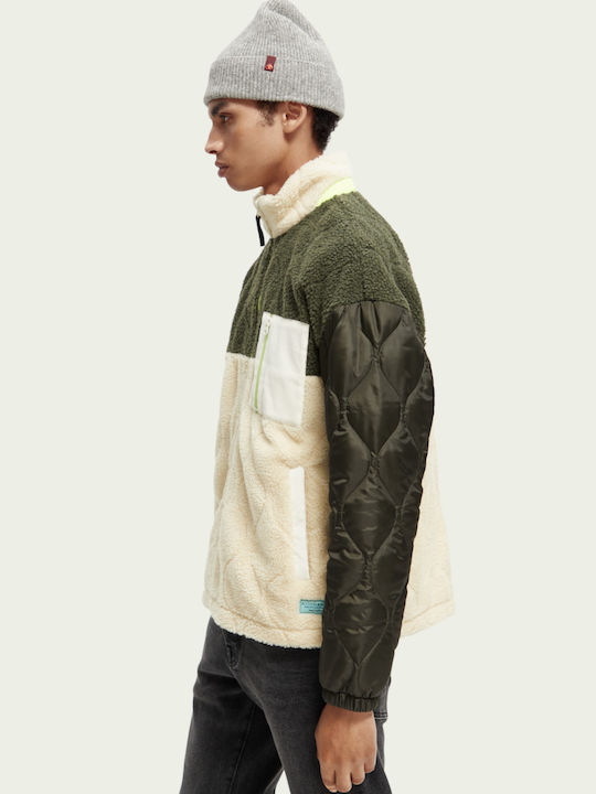 Зимно яке Ежедневен Beige/Olive