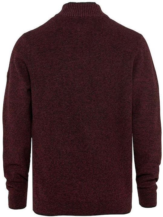 Camel Active Pullover Burgundisch