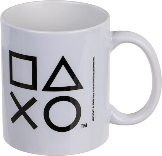 Out of the Blue Playstation Κούπα Κεραμική Λευκή 325ml Out of the Blue Playstation Κούπα Κεραμική Λευκή 325ml