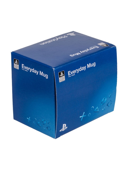 Out of the Blue Playstation Ceramic Mug White 325ml