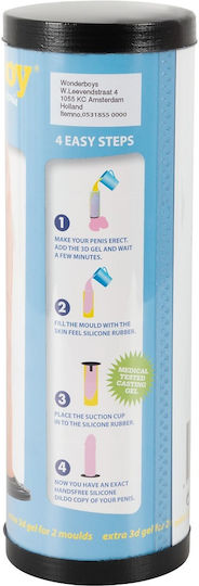 Cloneboy 3D Penis Cloning Kit Pink Sexy Δώρο