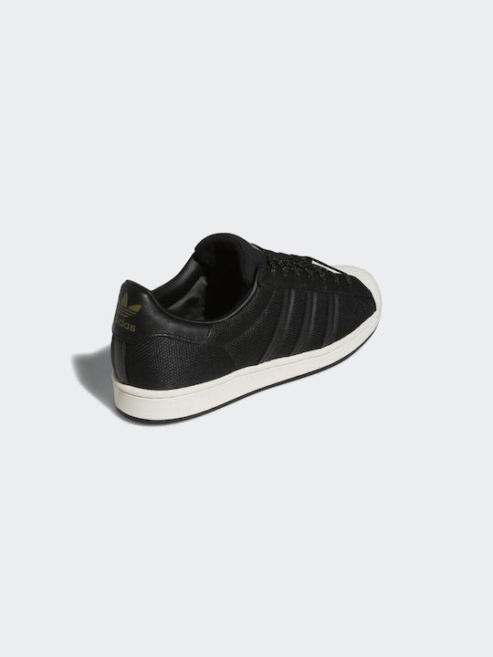 Adidas Superstar Sneakers Core Black / Focus Olive / Cloud White