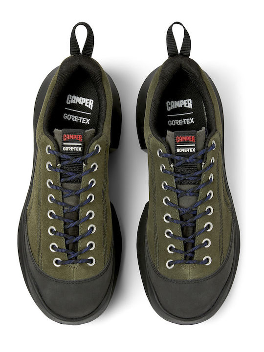 Camper Crclr Gore Tex Nubuck Γυναικεία Sneakers Χακί K201423001