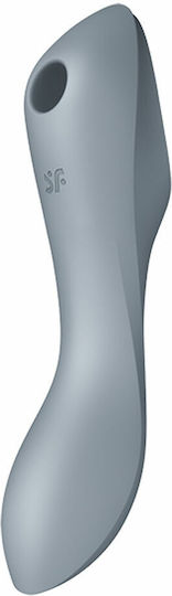 Satisfyer Curvy Trinity 3 Αναρροφητής Αιδοίου με Δόνηση Grey