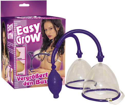 You2Toys Easy Grow Bust-Suck-Cups Αναρροφητής Θηλών Μωβ