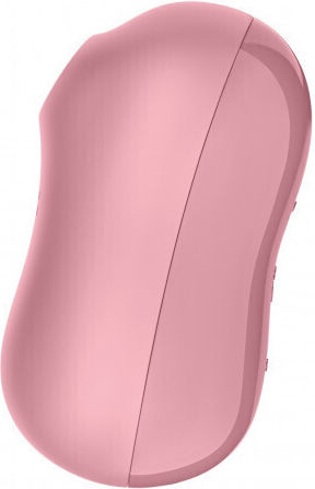 Satisfyer Clitoris Sucker & Vibrator Cotton Candy Αναρροφητής Αιδοίου με Δόνηση Light Red