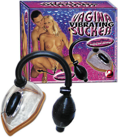 You2Toys Vibrating Vagina Sucker Αναρροφητής Αιδοίου Μαύρος