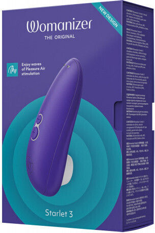 Womanizer Starlet 3 Аспиратор Вагина с вибрация Indigo 1бр