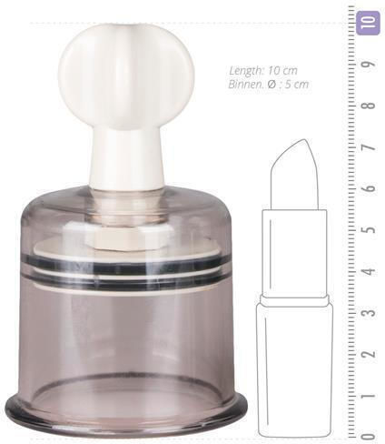 Easytoys Nipple & Clit Suckers Αναρροφητής Θηλών Διάφανος 2τμχ
