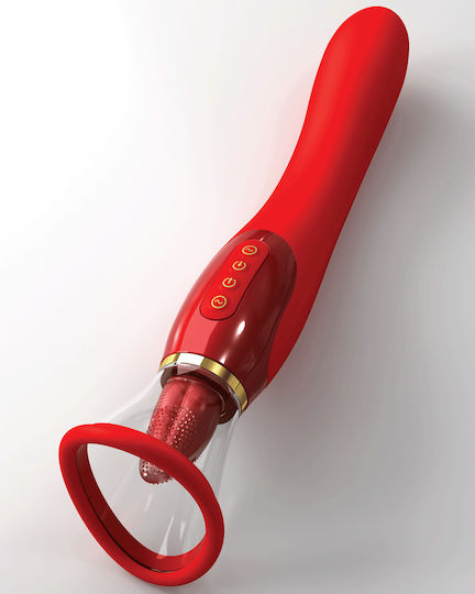 Pipedream Fantasy Her Αναρροφητής Αιδοίου με Δόνηση Red